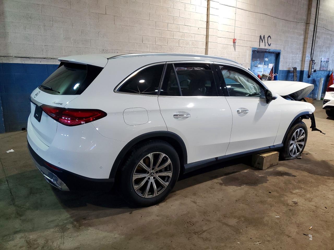 2026 Mercedes-Benz GLC-Class VIN W1NKM4HB7TF475617 COPART salvage auction — Front End, MI - CERT OF TITLE-SALVAGE VEHICLE, sold $9,700 on 2026-06-30 (photo 3)