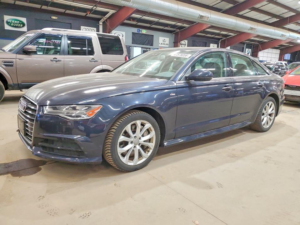 2018 Audi A6 VIN WAUG8AFC2JN009573 COPART salvage auction — SIDE, CT - CERT OF TITLE-SALVAGE, sold $7,600 on 2026-07-09 (photo 1)