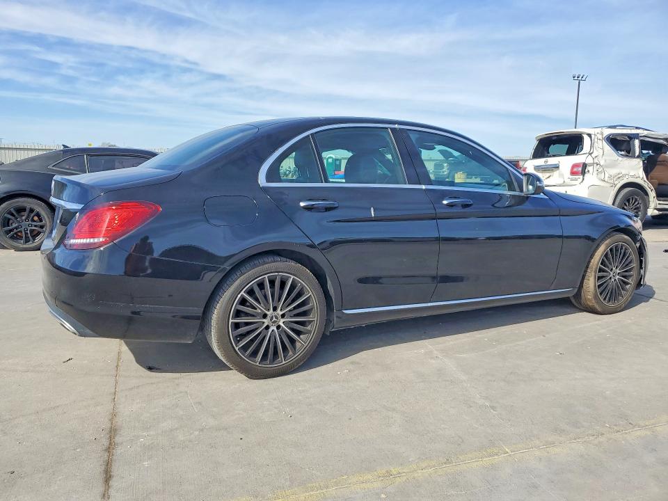 2021 Mercedes-benz C-klasse VIN W1KWF8DB2MR637224 COPART salvage auction — SIDE, Tx - Salvage Vehicle Title, sold $9,000 on 2026-07-02 (photo 3)