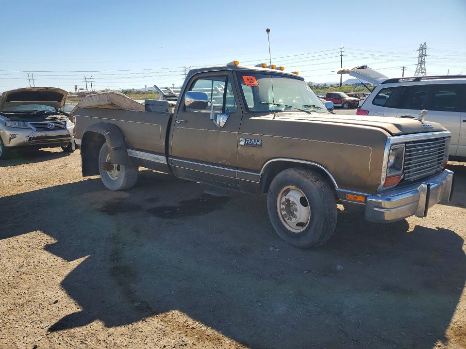 1989 Dodge D-series VIN 1B7ME3681KS112508 COPART salvage auction — NORMAL WEAR, Az - Certificate Of Title, sold $3,900 on 2026-07-10 (photo 4)