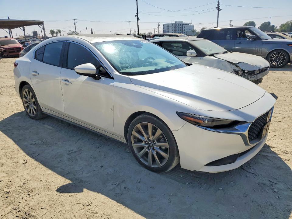 2021 Mazda VIN 3MZBPADL3MM250475 COPART salvage auction — SIDE, Ca - Salvage Certificate, sold $4,650 on 2026-07-02 (photo 4)