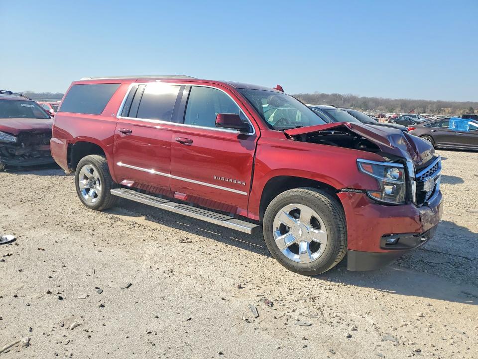 2019 Chevrolet Suburban VIN 1GNSKHKC8KR316597 COPART salvage auction — FRONT END, Ne - Cert Of Title-Salvage, sold $100 on 2026-07-09 (photo 4)