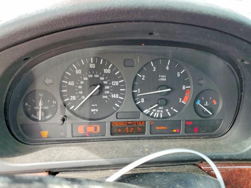 2001 BMW 5 series VIN WBADT43431GX20140 COPART salvage auction — FRONT END, Wa - Vehicle Cert Of Ownership-Titl, sold $1,300 on 2026-08-10 (photo 9)