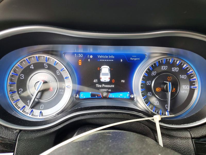 2021 Chrysler 300 VIN 2C3CCABT3MH585695 COPART salvage auction — FRONT END, Oh - Cert Of Title-Salvage, sold $5,600 on 2026-07-09 (photo 9)