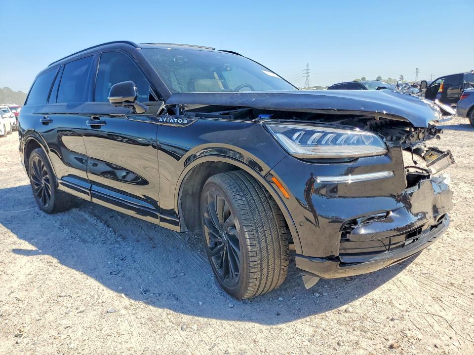 2023 Lincoln Aviator VIN 5LM5J7XC3PGL02050 COPART salvage auction — FRONT END, Tx - Salvage Vehicle Title, sold $13,900 on 2026-07-28 (photo 4)