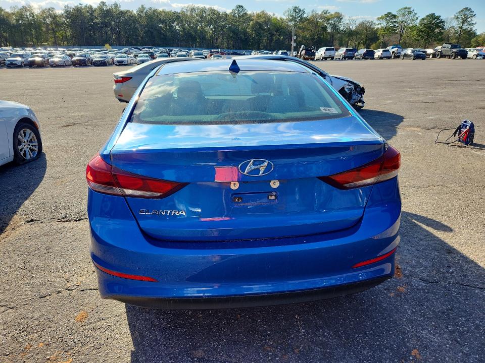 2017 Hyundai Elantra VIN KMHD84LF7HU143030 COPART salvage auction — FRONT END, ID - SALVAGE CERTIFICATE OF TITLE, sold $1,550 on 2026-07-27 (photo 6)