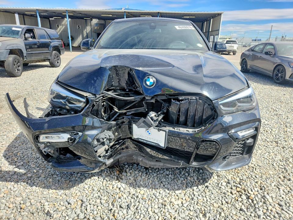 2020 BMW X6 VIN 5UXCY6C01L9C82879 COPART salvage auction — FRONT END, ID - SALVAGE CERTIFICATE OF TITLE, sold $24,300 on 2026-07-09 (photo 5)