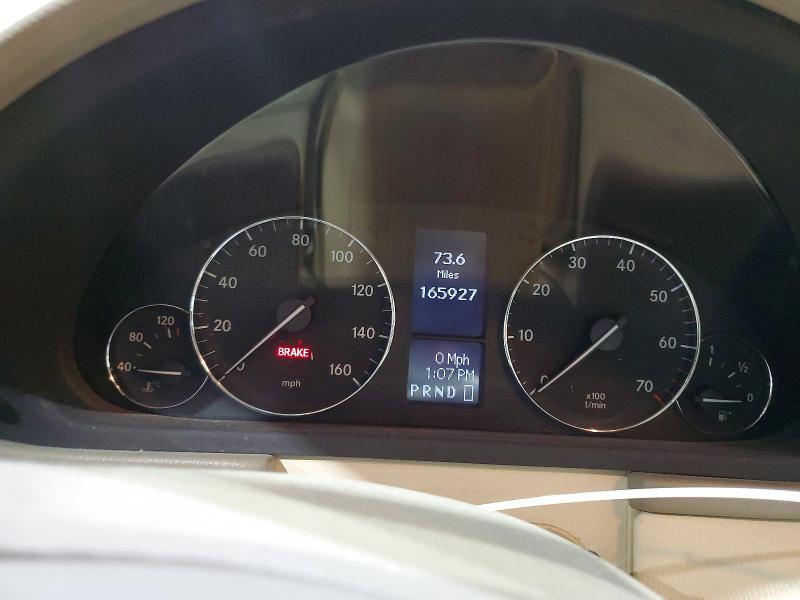 2006 Mercedes-benz C-klasse VIN WDBRF92H86F767676 COPART salvage auction — Burn Engine, Nh - Cert Of Title-Salvage, sold $90 on 2026-07-23 (photo 9)