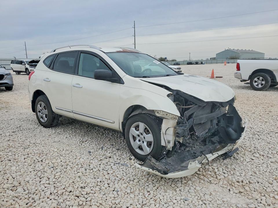 2014 Nissan Rogue VIN JN8AS5MT4EW624845 COPART salvage auction — FRONT END, Il - Salvage Certificate, sold $300 on 2026-07-30 (photo 4)