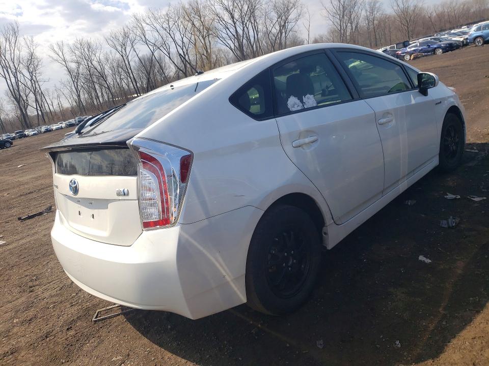 2015 Toyota Prius VIN JTDKN3DU2F0436396 COPART salvage auction — FRONT END, Fl - Certificate Of Title, sold $2,900 on 2026-07-31 (photo 3)