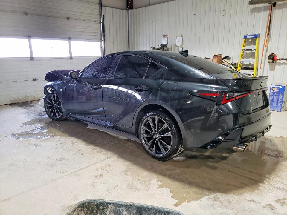 2024 Lexus Is 350 VIN JTHGZ1E22R5036162 COPART salvage auction — FRONT END, In - Certificate Of Title, sold $7,300 on 2026-07-14 (photo 2)