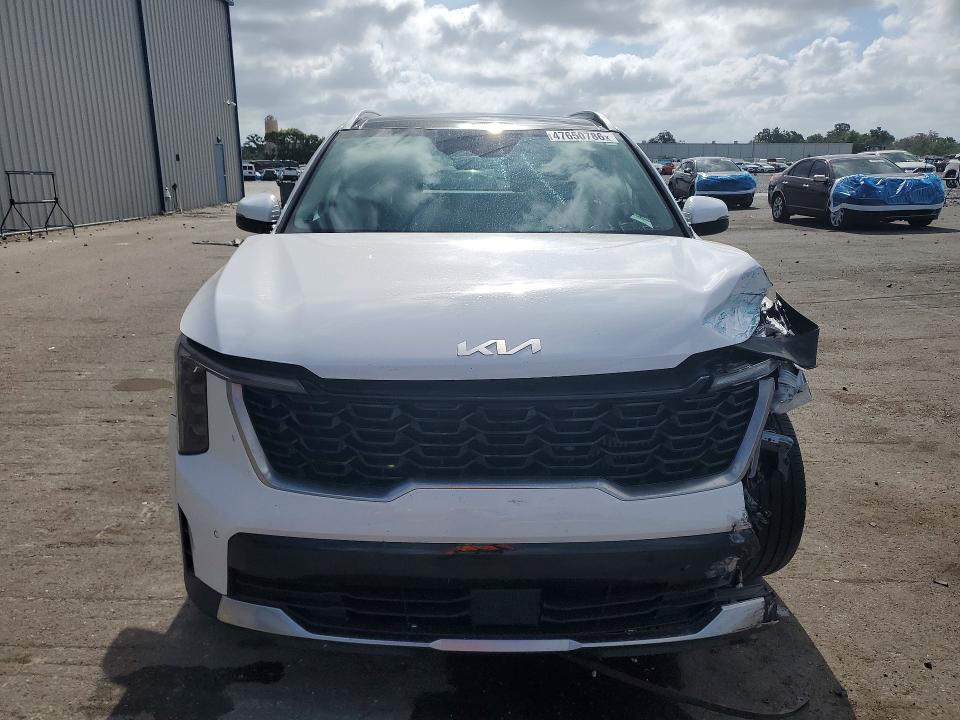 2025 Kia Sorento VIN 5XYRH4JF8SG354579 COPART salvage auction — FRONT END, FL - CERTIFICATE OF DESTRUCTION, sold $13,800 on 2026-07-13 (photo 5)