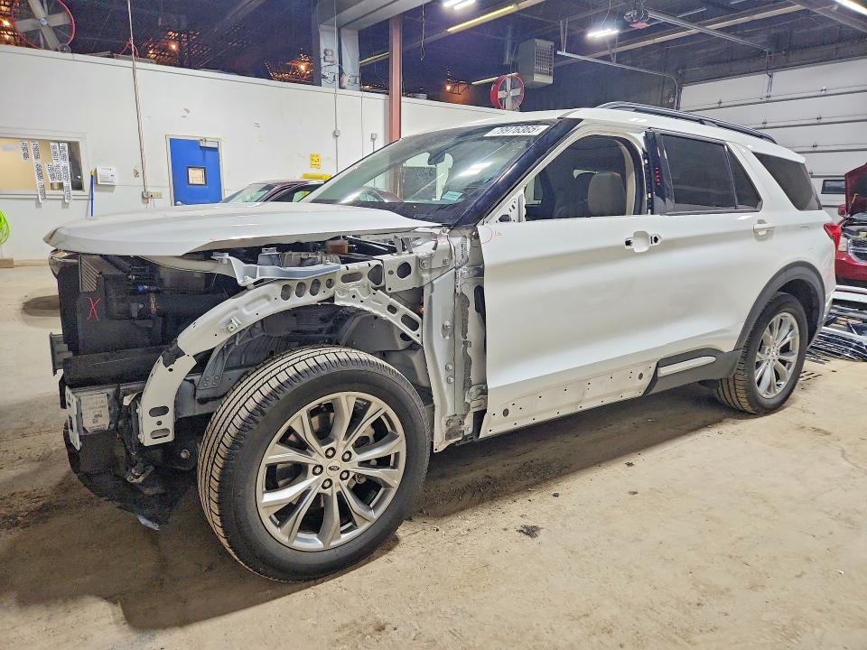 2020 Ford Explorer VIN 1FMSK8DH7LGC41367 COPART salvage auction — FRONT END, Mn - Cert Of Title-Salvage, sold $8,800 on 2026-07-02 (photo 1)