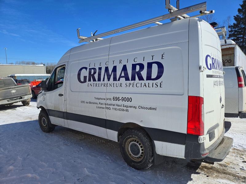 2020 Mercedes-benz Sprinter VIN W1Y4EBHY0LP239466 COPART salvage auction — FRONT END, Qc - Gravement Accidente, sold $150 on 2026-07-28 (photo 2)
