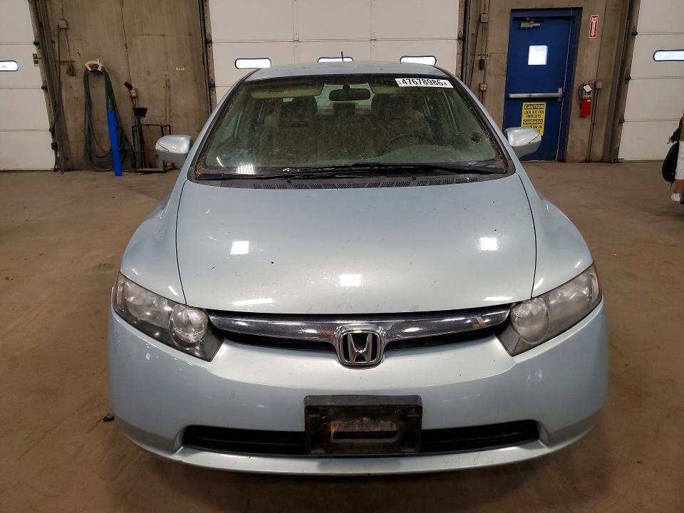 2008 Honda Civic hybrid VIN JHMFA36228S010478 COPART salvage auction — REAR END, Mn - Certificate Of Title, sold $875 on 2026-07-28 (photo 5)