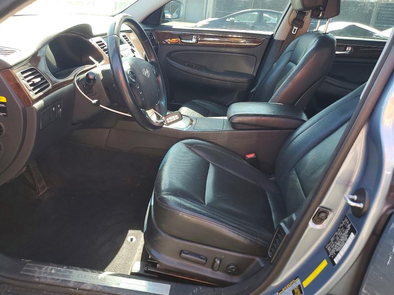 2010 Hyundai Genesis VIN KMHGC4DE5AU099908 COPART salvage auction — FRONT END, Md - Cert Of Salvage > 75% Damage, sold $250 on 2026-07-24 (photo 7)