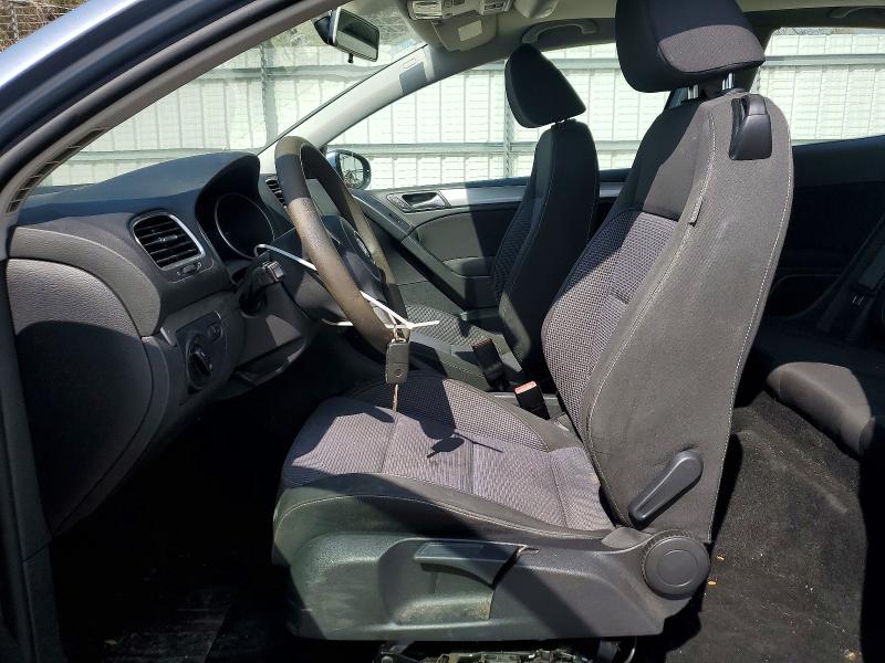 2012 Volkswagen Golf VIN WVWBB7AJ2CW077506 COPART salvage auction — FRONT END, Va - Cert Of Title - Salvage, sold $675 on 2026-07-28 (photo 7)