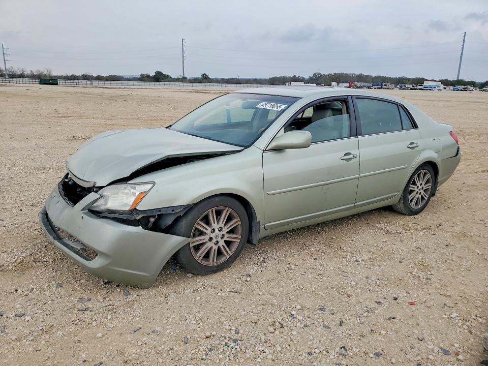 2007 Toyota Avalon VIN 4T1BK36B97U183393 COPART salvage auction — FRONT END, Tx - Certificate Of Title, sold $850 on 2026-07-09 (photo 1)