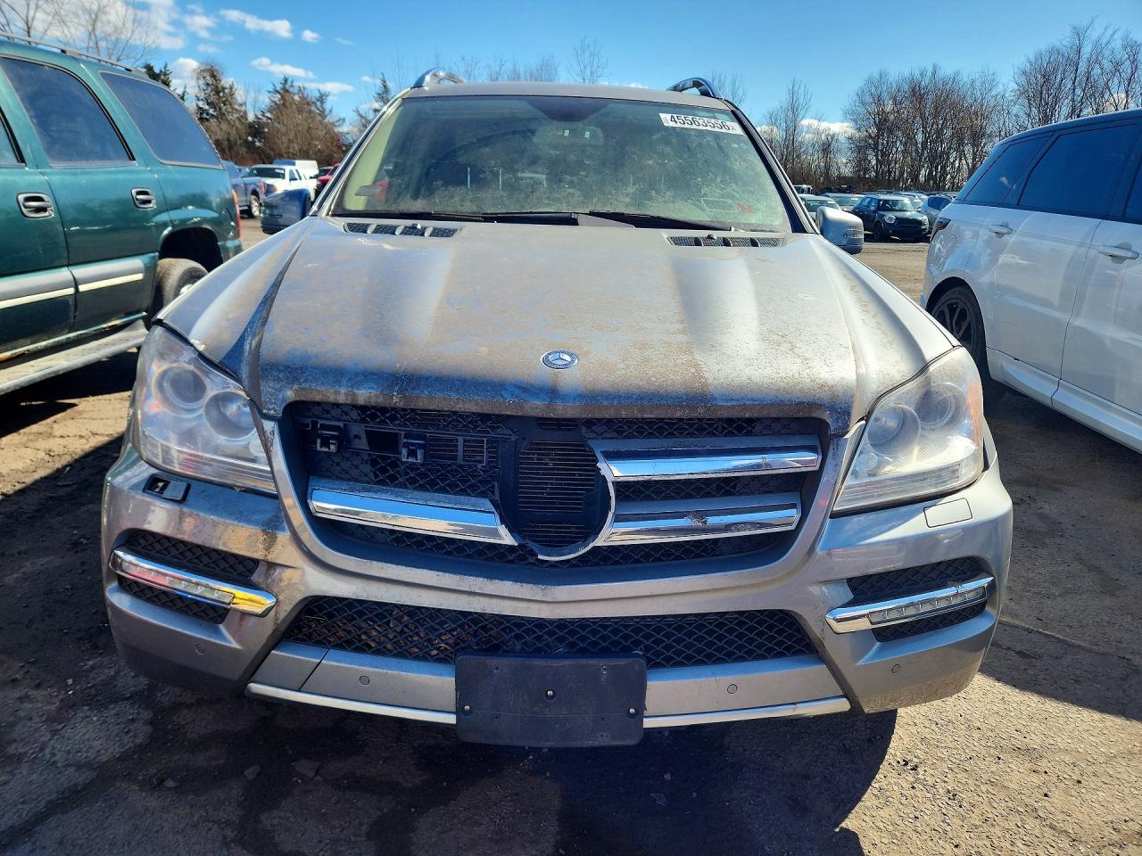 2011 Mercedes-Benz GL-Class VIN 4JGBF7BE9BA694236 COPART salvage auction — Front End, CT - CERT OF TITLE-PARTS ONLY SALVA, sold $525 on 2026-07-03 (photo 5)