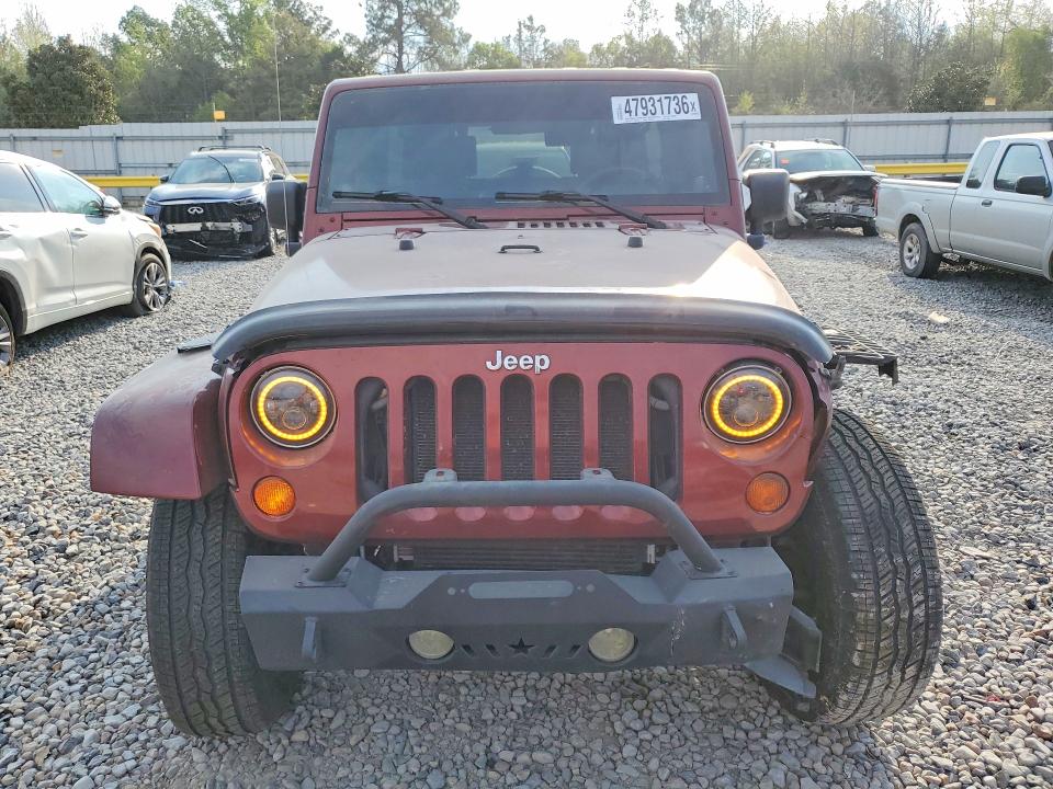 2007 Jeep Wrangler / VIN 1J8GA59147L113973 COPART salvage auction — FRONT END, TN - SALVAGE CERTIFICATE, sold $3,250 on 2026-07-09 (photo 5)