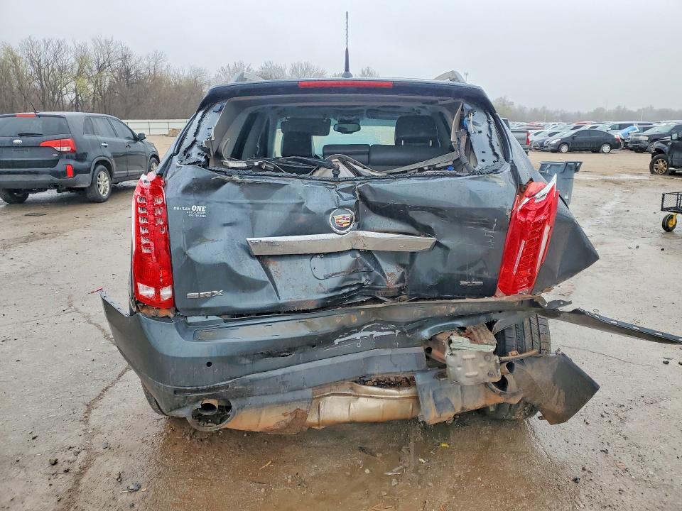 2012 Cadillac Srx VIN 3GYFNAE31CS619525 COPART salvage auction — REAR END, Ok - Cert Of Title-Salvage, sold $650 on 2026-07-21 (photo 6)
