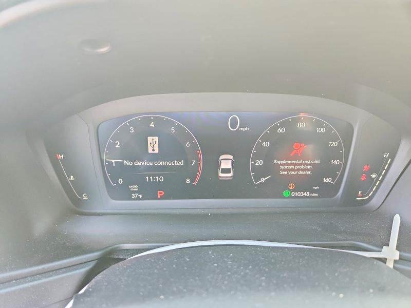 2025 Honda Accord VIN 1HGCY1F46SA049742 COPART salvage auction — REAR END, Il - Salvage Certificate, sold $10,900 on 2026-07-28 (photo 9)