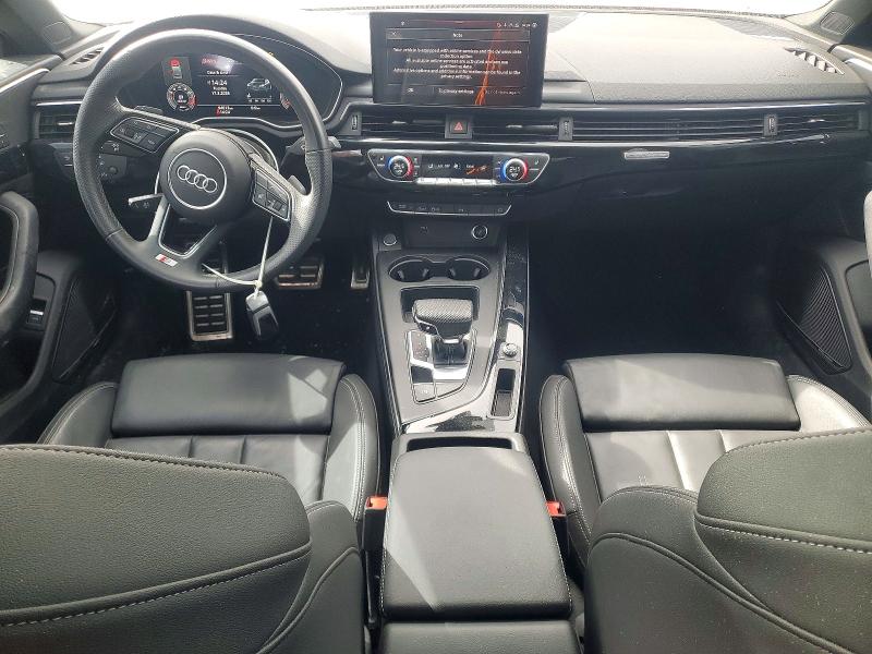 2021 Audi A5 VIN WAUEACF58MA039889 COPART salvage auction — FRONT END, Salvage Title, sold $16,950 on 2026-07-16 (photo 8)