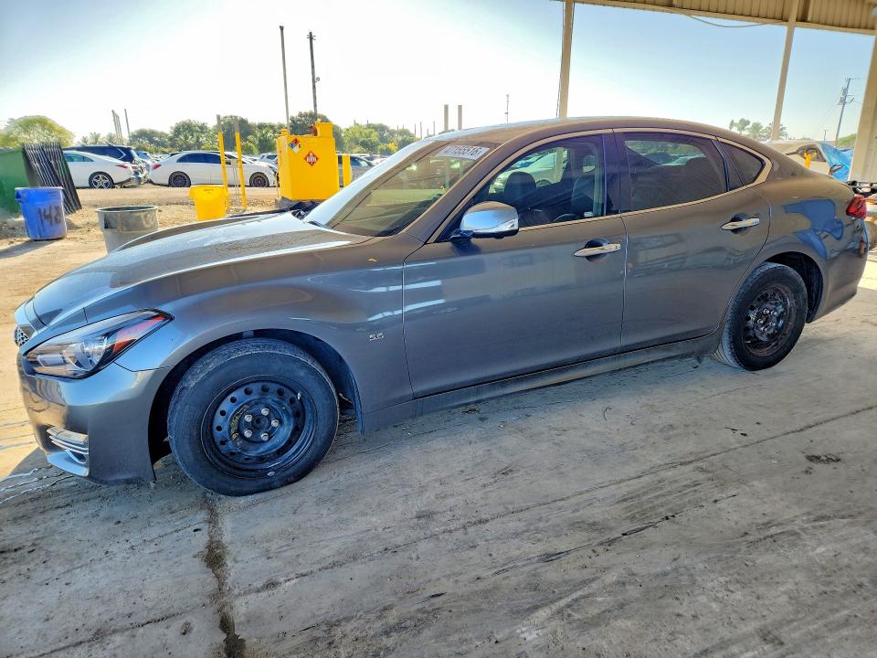 2016 Infiniti Q70 VIN JN1AY1AP4GM100025 COPART salvage auction — FRONT END, Salvage Title, sold $5,100 on 2026-07-22 (photo 1)
