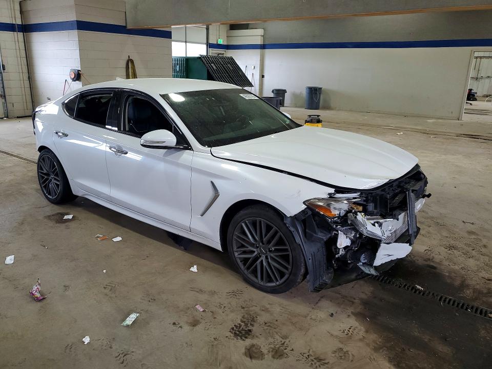 2019 Genesis G70 VIN KMTG54LE5KU014679 COPART salvage auction — FRONT END, VA - CERT OF TITLE - SALVAGE, sold $1,950 on 2026-07-24 (photo 4)