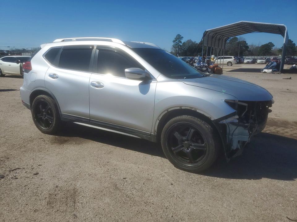 2019 Nissan Rogue VIN KNMAT2MT7KP509797 COPART salvage auction — FRONT END, Salvage Title, sold $1,100 on 2026-07-23 (photo 4)