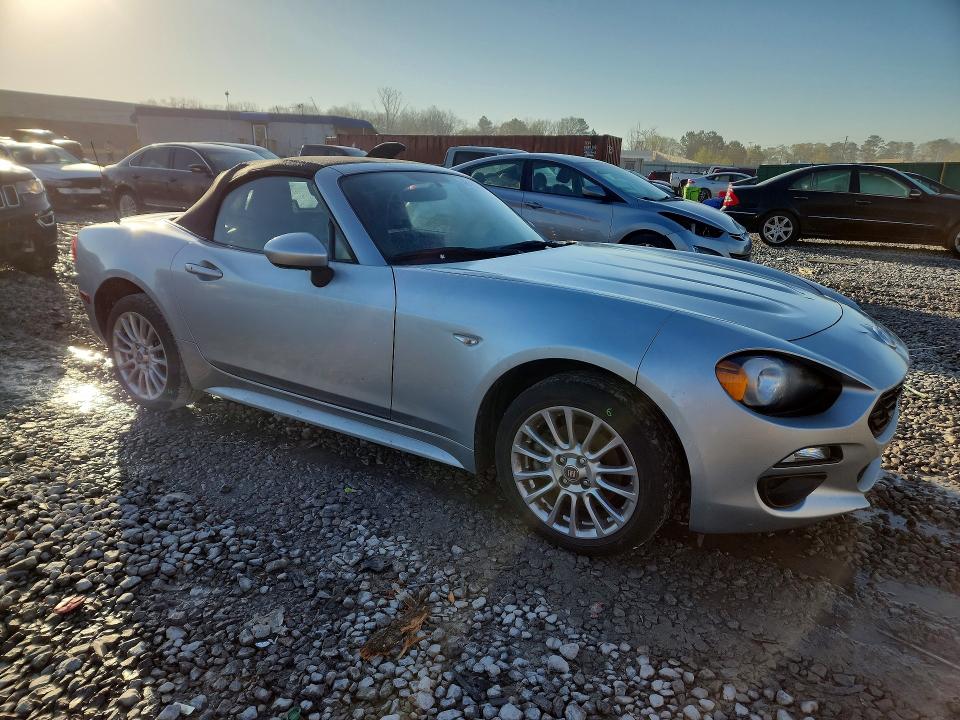 2018 Fiat 124 spider VIN JC1NFAEK8J0137948 COPART salvage auction — FRONT END, Al - Cert Of Title-Salvage Title, sold $3,650 on 2026-07-28 (photo 4)