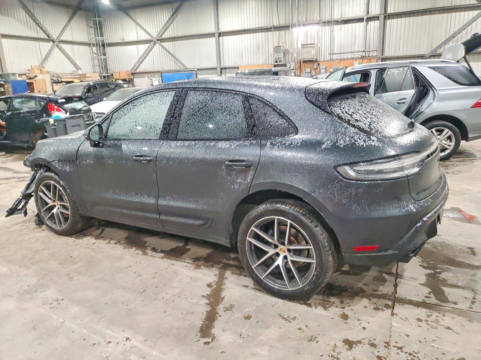 2024 Porsche Macan VIN WP1AA2A52RLB08640 COPART salvage auction — FRONT END, Qc - Gravement Accidente, sold $25,000 on 2026-07-14 (photo 2)