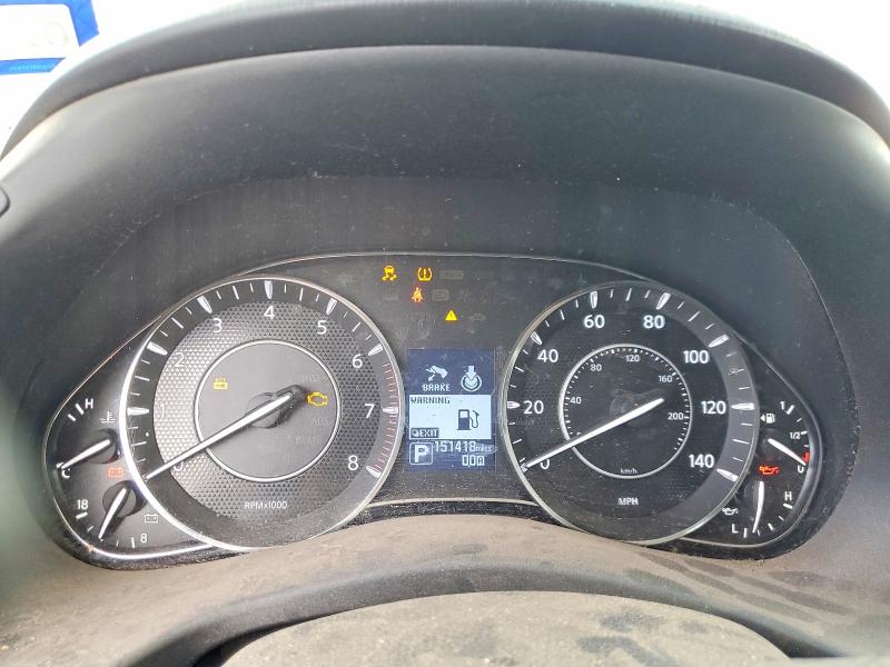 2017 Nissan Armada VIN JN8AY2ND5H9007686 COPART salvage auction — FRONT END, TX - CERTIFICATE OF TITLE (P), sold $2,950 on 2026-07-28 (photo 9)