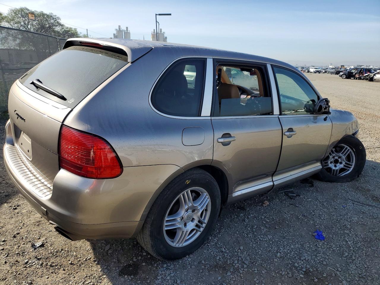 2005 Porsche Cayenne VIN WP1AA29P65LA23168 COPART salvage auction — Front End, CA - SALVAGE CERTIFICATE, sold $300 on 2026-07-10 (photo 3)