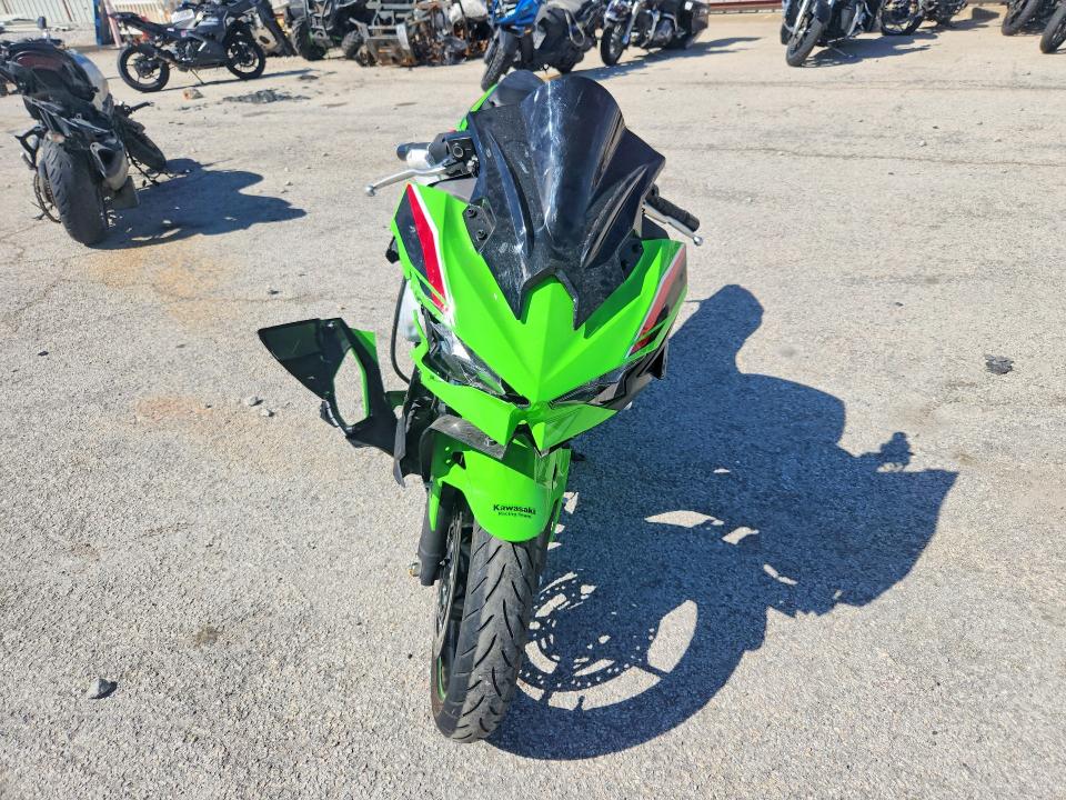 2024 Kawasaki Ex VIN ML5EXGH18RDA25321 COPART salvage auction — SIDE, Tx - Salvage Vehicle Title, sold $1,900 on 2026-07-30 (photo 2)