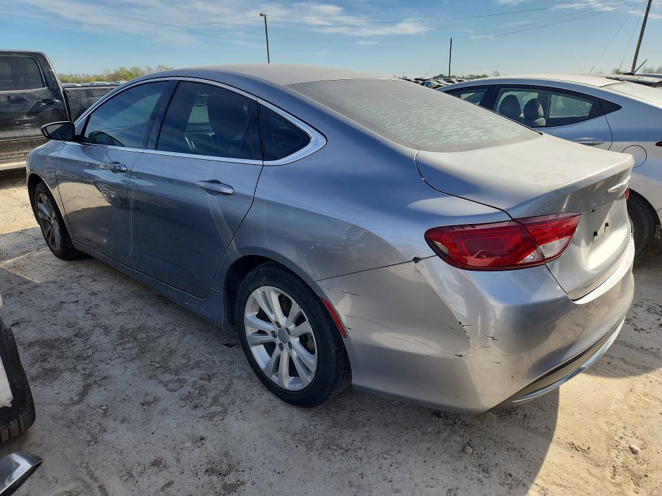 2016 Chrysler 200 VIN 1C3CCCAB1GN128884 COPART salvage auction — REAR END, Tx - Certificate Of Title, sold $775 on 2026-07-29 (photo 2)