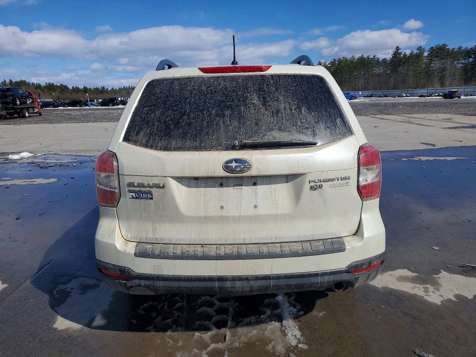 2014 Subaru Forester VIN JF2SJAECXEH450960 COPART salvage auction — FRONT END, Me - Cert Of Title-Salvage Collisio, sold $850 on 2026-07-09 (photo 6)