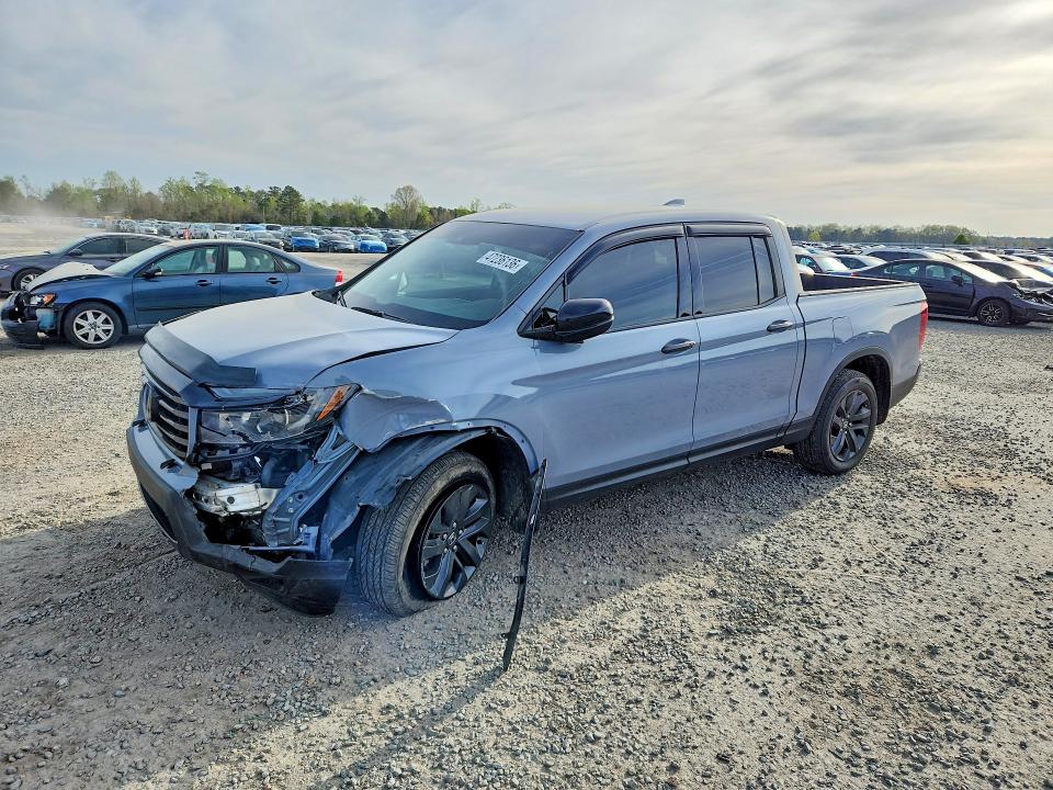 2022 Honda Ridgeline VIN 5FPYK3F16NB015732 — COPART salvage auction photo