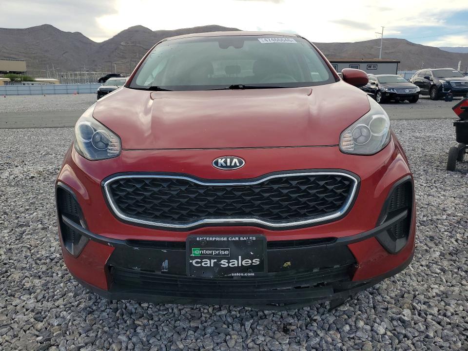 2022 Kia Sportage VIN KNDPM3AC2N7981671 COPART salvage auction — SIDE, Nv - Salvage Title, sold $4,050 on 2026-07-27 (photo 5)