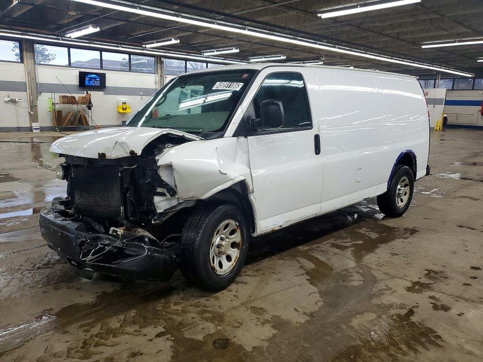 2012 Chevrolet Express VIN 1GCSGAFX2C1191160 COPART salvage auction — FRONT END, IL - CERTIFICATE OF TITLE, sold $2,819 on 2026-07-20 (photo 1)