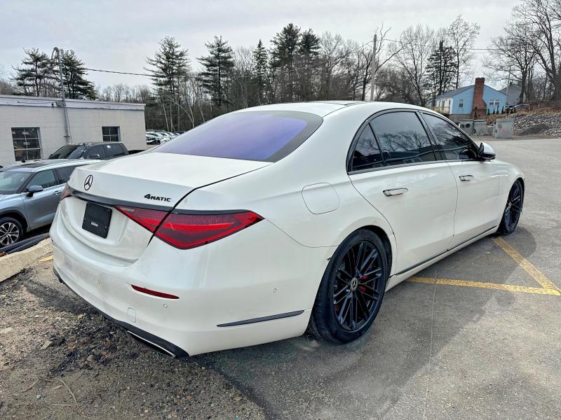 2021 Mercedes-benz S-klasse VIN W1K6G7GB4MA017329 COPART salvage auction — FRONT END, Fl - Certificate Of Title, sold $33,750 on 2026-07-29 (photo 3)