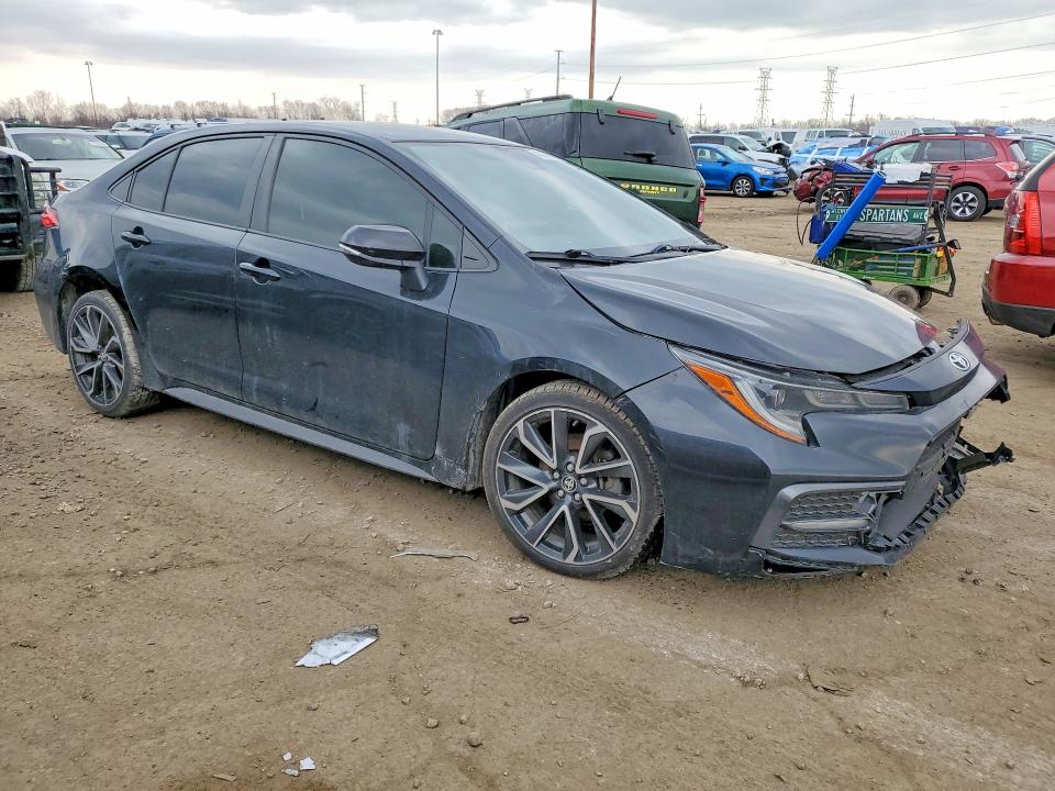 2020 Toyota Corolla VIN JTDS4RCE4LJ012949 COPART salvage auction — FRONT END, Salvage Title, sold $1,550 on 2026-07-24 (photo 4)