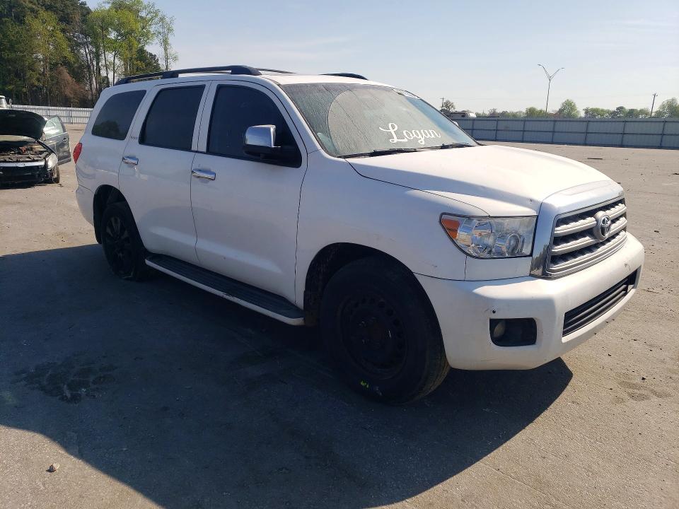 2010 Toyota Sequoia VIN 5TDKY5G14AS024653 COPART salvage auction — MINOR DENT/SCRATCHES, Nc - Dealer Only Clean Title (P), sold $3,450 on 2026-07-21 (photo 4)