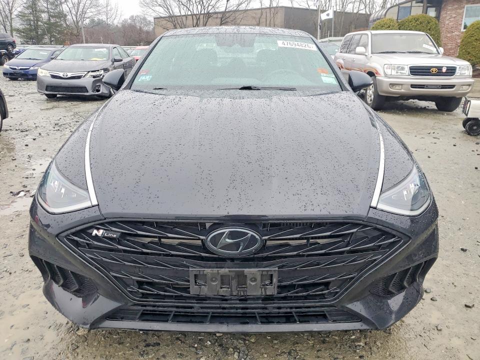 2022 Hyundai Sonata VIN 5NPEK4JC1NH143680 COPART salvage auction — REAR END, Ma - Cert Of Title-Salvage, sold $5,200 on 2026-07-29 (photo 5)