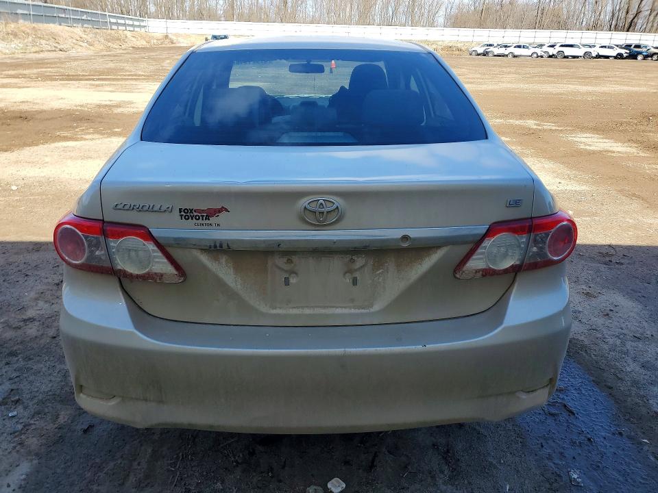 2013 Toyota Corolla VIN 5YFBU4EE3DP098557 COPART salvage auction — FRONT END, Id - Salvage Certificate Of Title, sold $975 on 2026-07-15 (photo 6)
