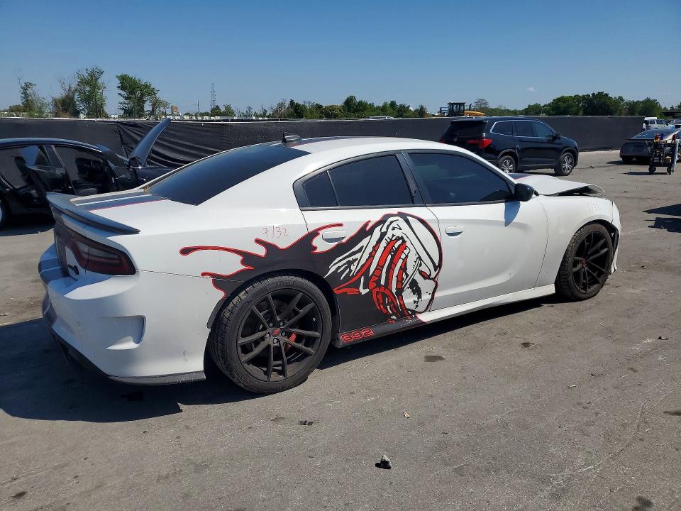 2019 Dodge Charger VIN 2C3CDXGJ5KH558731 COPART salvage auction — FRONT END, Fl - Cert Of Title Slvg Rebuildable, sold $14,400 on 2026-07-02 (photo 3)