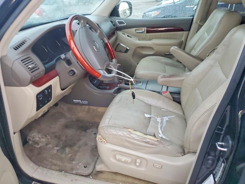 2009 Lexus Gx VIN JTJBT20X490179002 COPART salvage auction — FRONT END, Mo - Salvage Certificate Of Title, sold $4,450 on 2026-07-09 (photo 7)