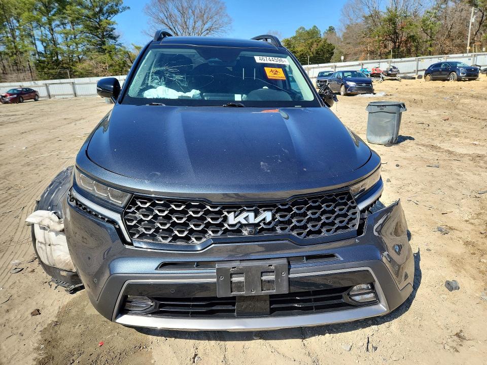 2022 Kia Sorento VIN 5XYRKDLF3NG092781 COPART salvage auction — FRONT END, MD - CERT OF SALVAGE > 75% DAMAGE, sold $550 on 2026-07-21 (photo 5)