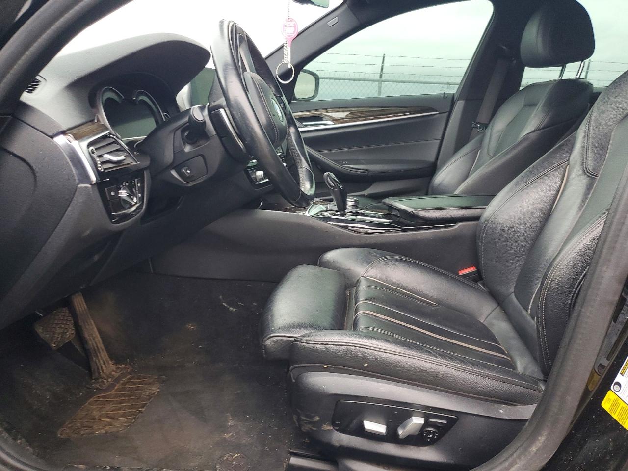 2018 BMW 5 Series VIN WBAJA5C55JWA57637 COPART salvage auction — Side, OR - SALVAGE TITLE CERTIFICATE, sold $4,250 on 2026-06-30 (photo 7)