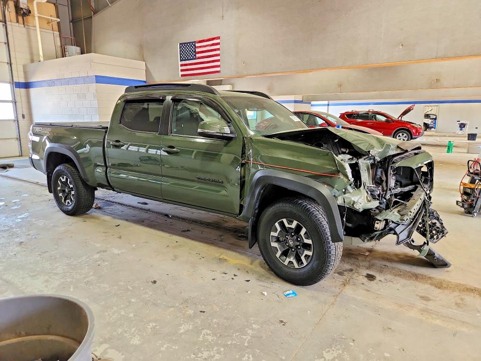2021 Toyota Tacoma VIN 3TYDZ5BN1MT003221 COPART salvage auction — FRONT END, Va - Cert Of Title - Salvage, sold $13,800 on 2026-07-02 (photo 4)